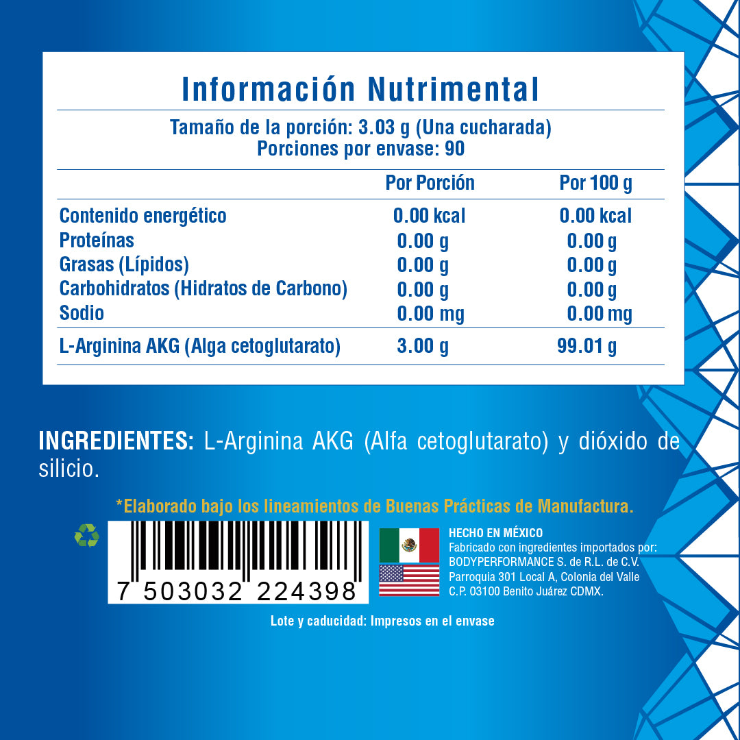 Arginine AKG Pep 90 serv