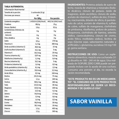 Isopure Zero 3 lb