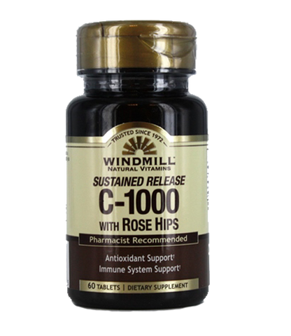 C-1000 mg w/Rose Hips 60 Tabs